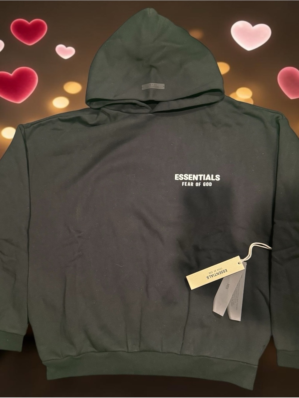 Men’s Black Hoodie Sweatshirt